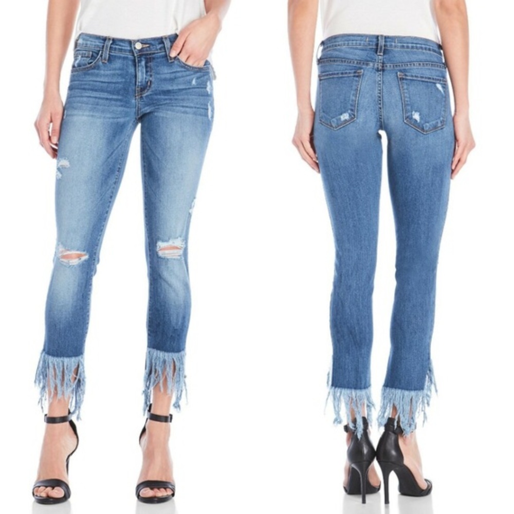 Flying Monkey Shredded Hem Jeans (size 27)